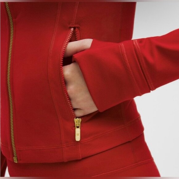 Lululemon Define cropped Jacket, Nulu.Red.Limited edition Lunar New Year. - Picture 11 of 16